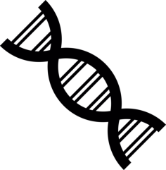 Dna Strand Outline Svg File, Free Vectors File